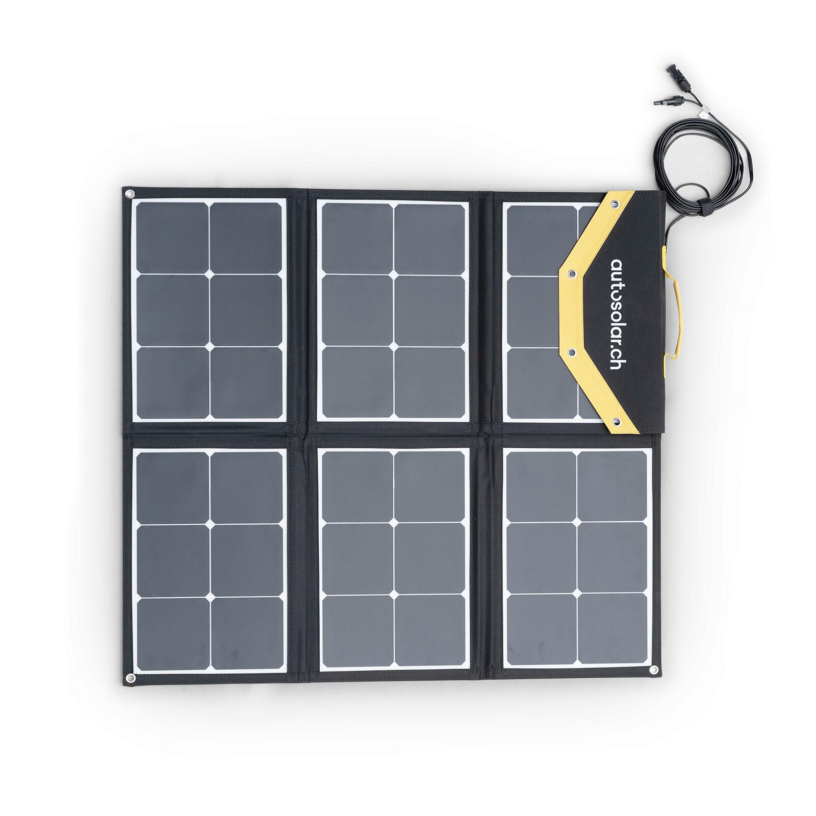 AutoSolar 135 Watt Solarkoffer flexibel (6 x 22.5 Watt) 5/7