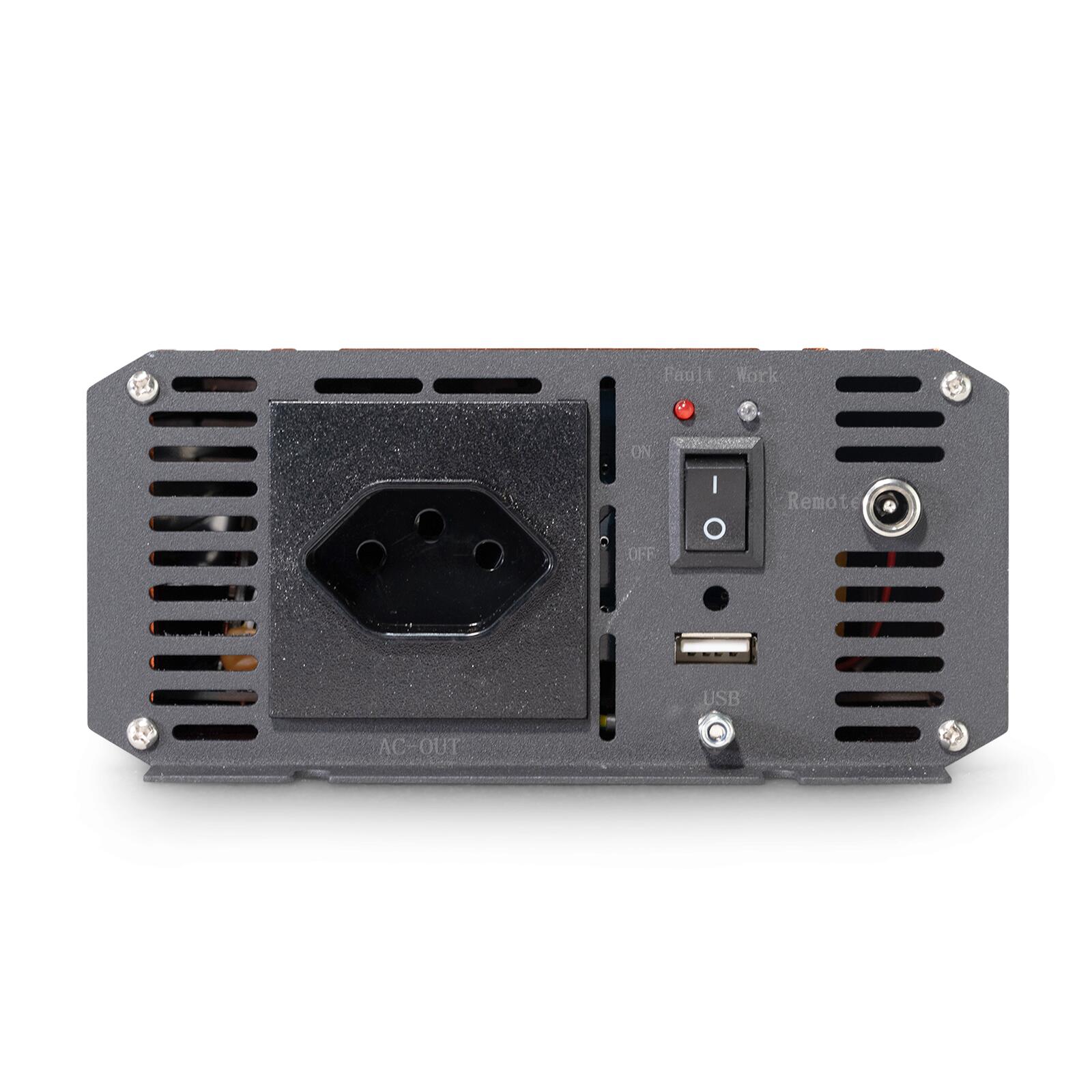 600 Watt 12V Wechselrichter - reiner Sinus - 12V zu 230V - Inverter 5/5