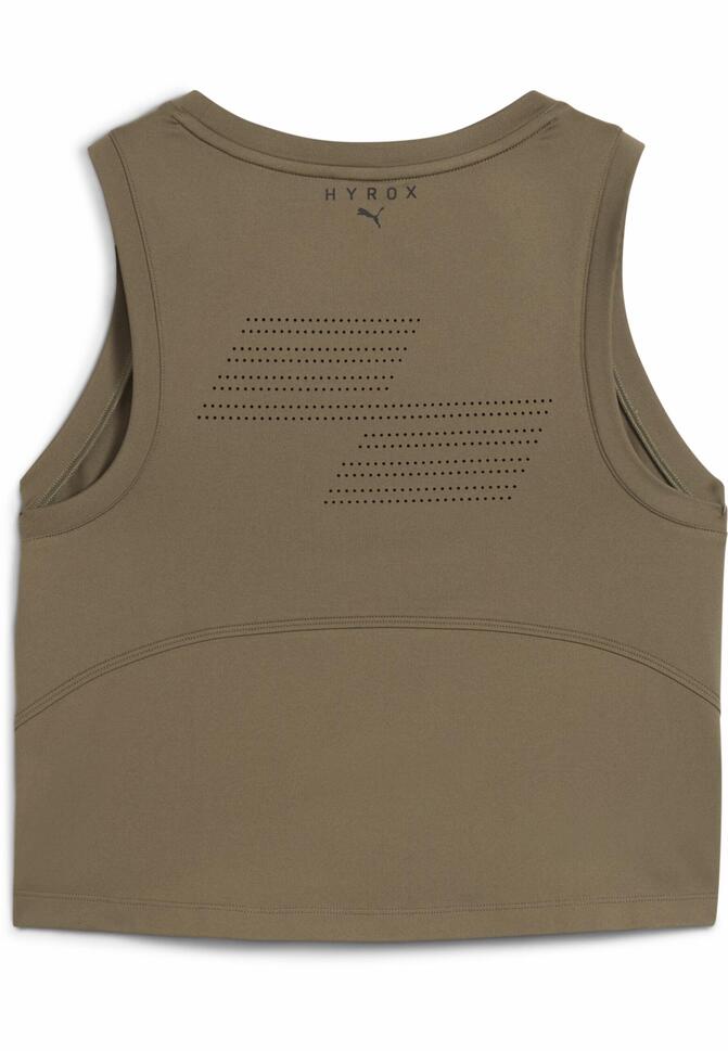 Damski top bez rękawów PUMA x HYROX CLOUDSPUN PUMA Loden Green