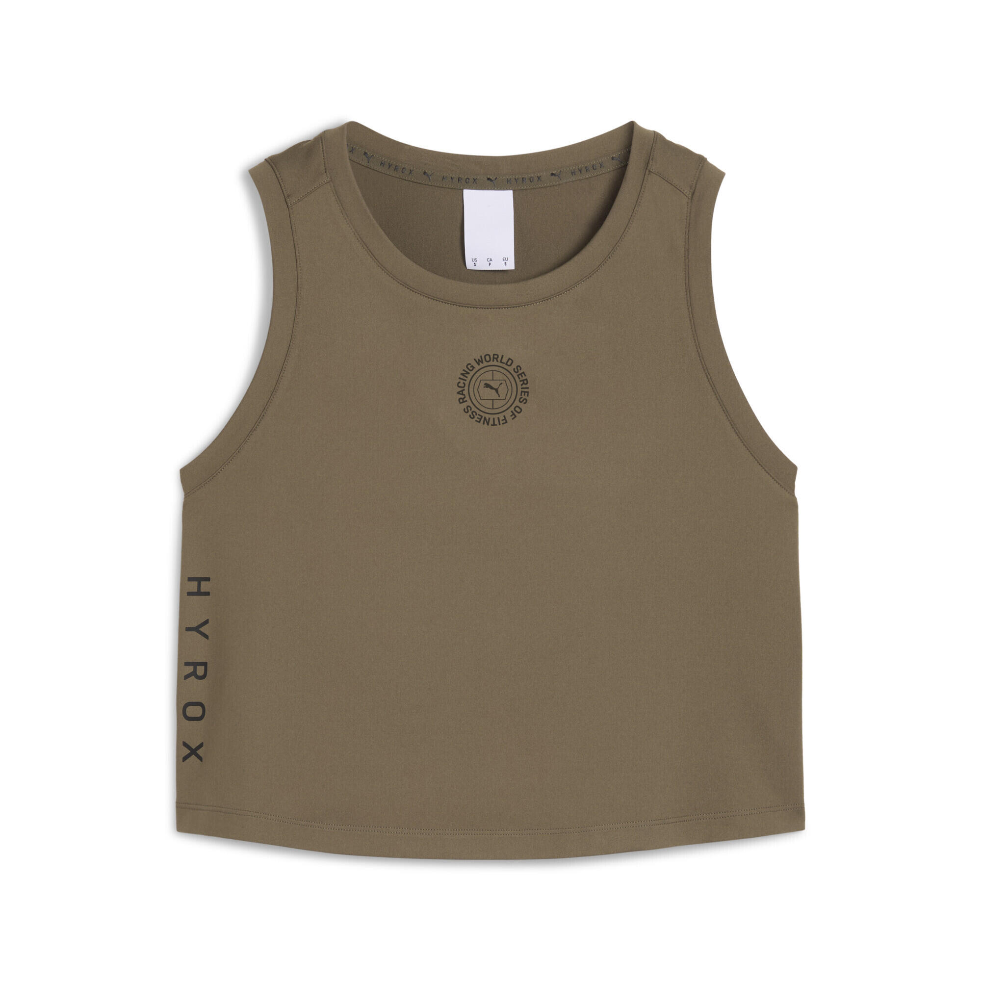 Damski top bez rękawów PUMA x HYROX CLOUDSPUN PUMA Loden Green