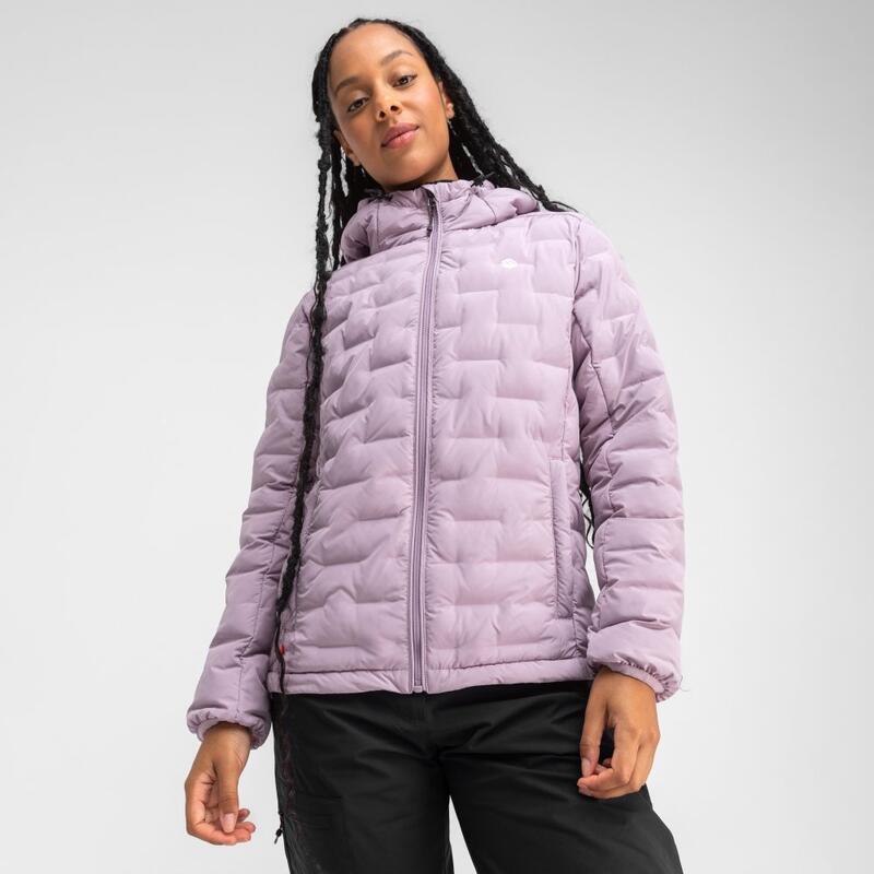Veste randonnée isolante légère femme Zelene Violet