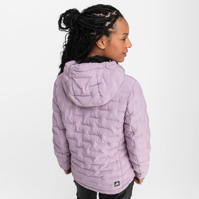 Veste randonnée isolante légère femme Zelene Violet