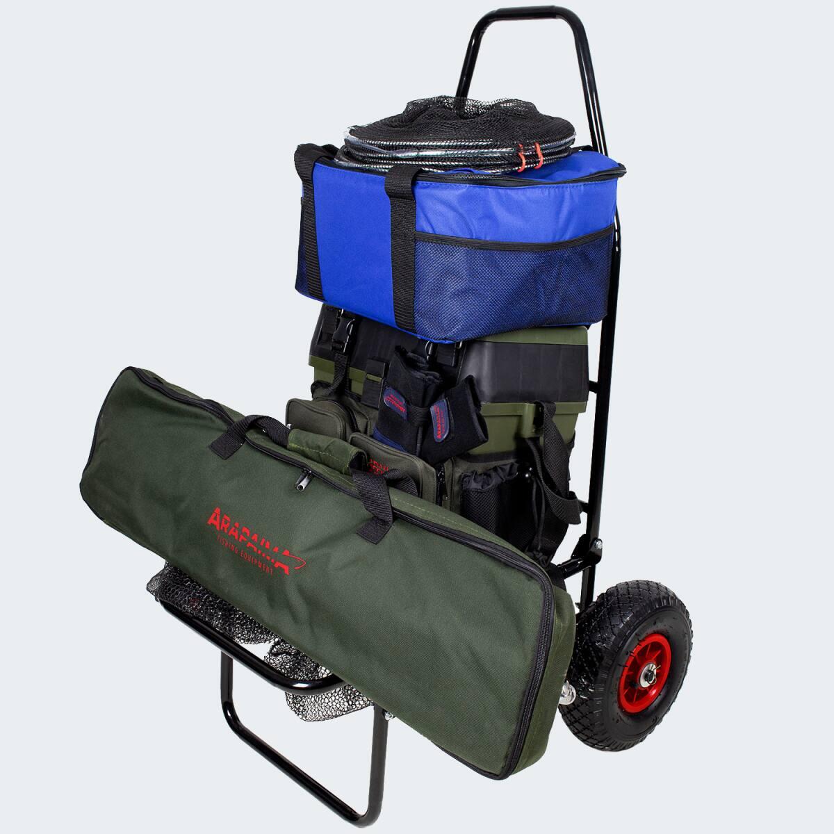 Carrello pieghevole multiuso Carrello da campeggio di grande capacità Carrello portatile per giardinaggio in spiaggia – acquista a prezzi convenienti sul marketplace