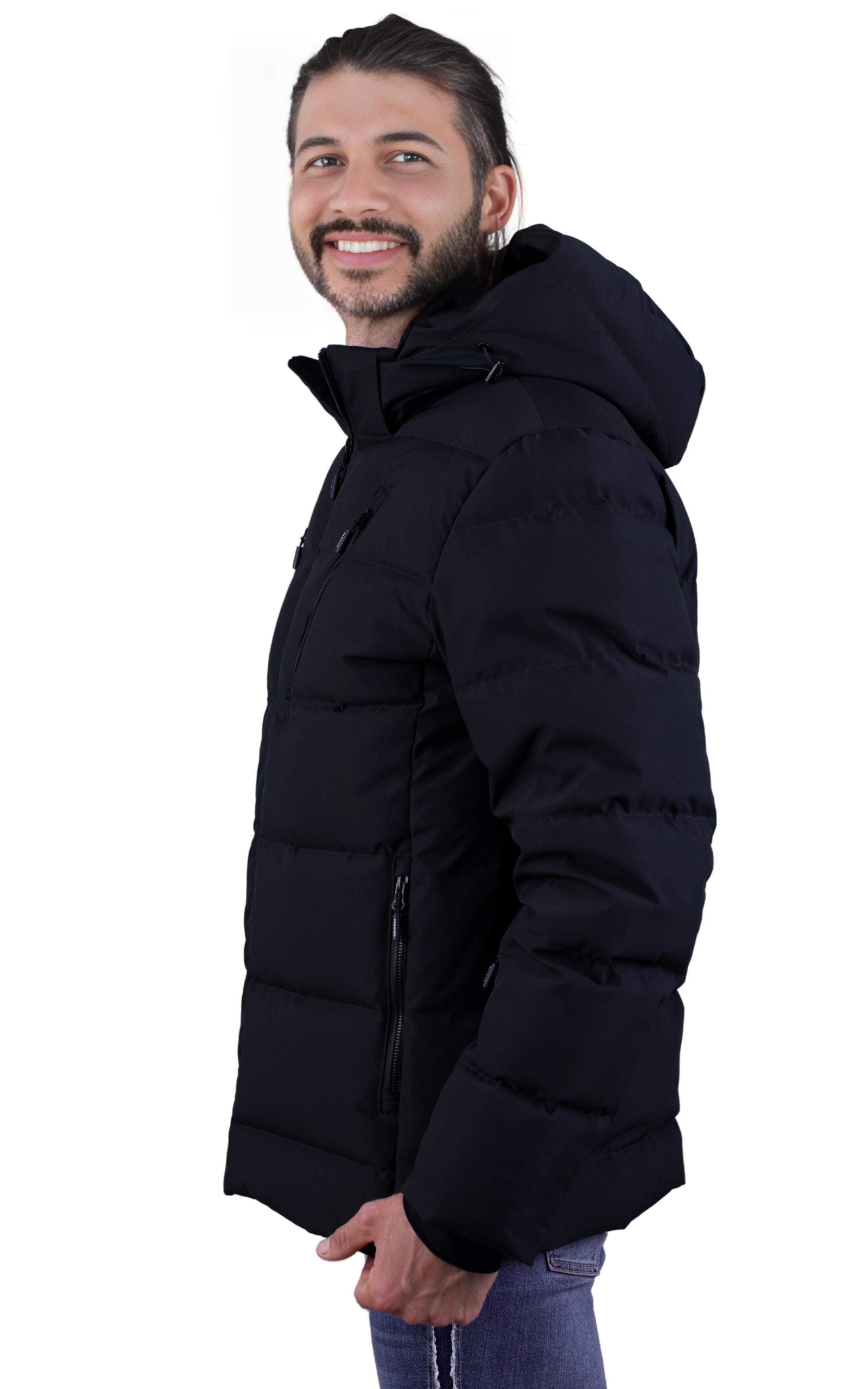 Herren Warme Daunenjacke Jacke WH10 Sport Winterjacke Steppjacke 2/7