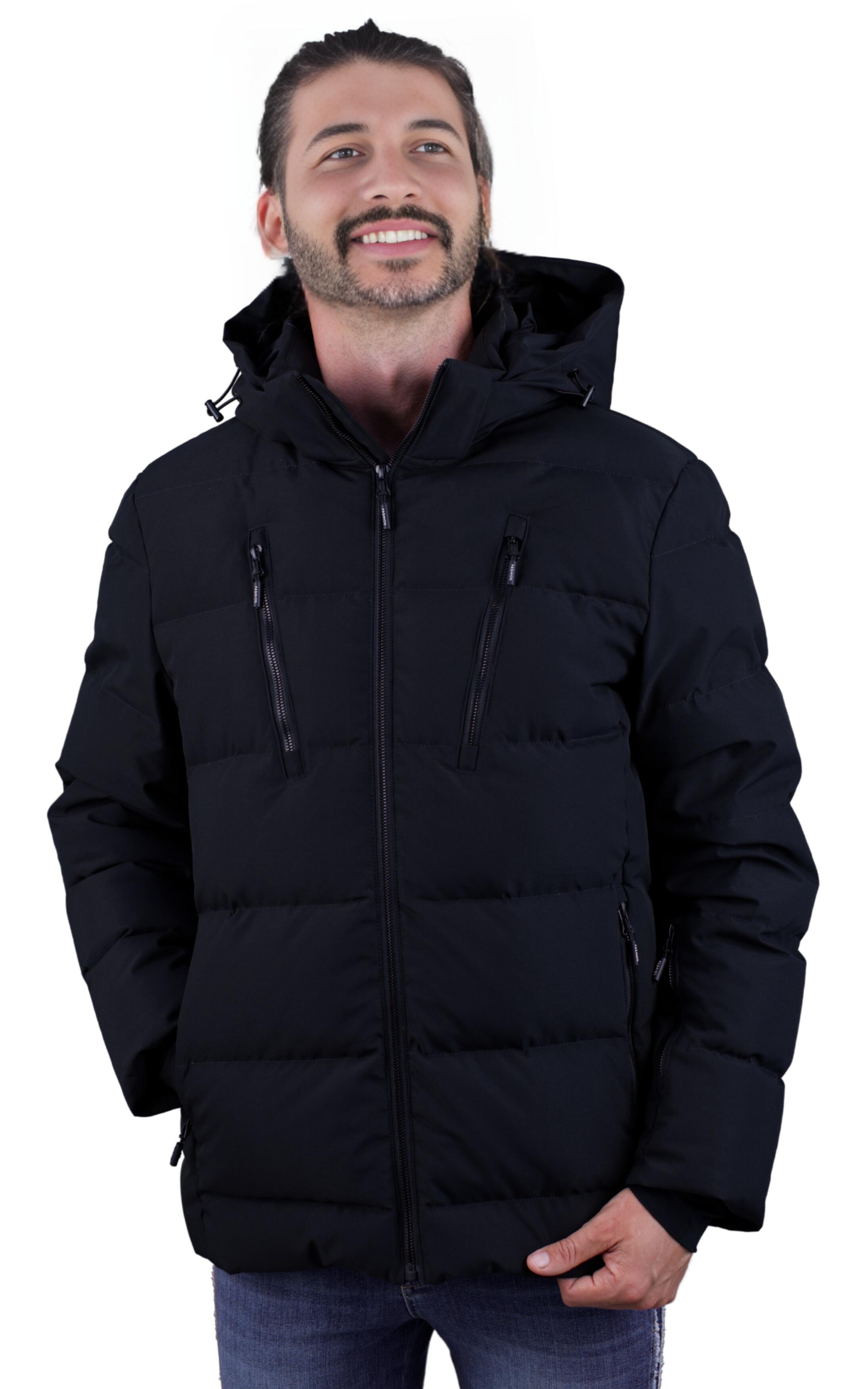 GUGGEN MOUNTAIN Piumino caldo da uomo WH10 giacca invernale sportiva trapuntata