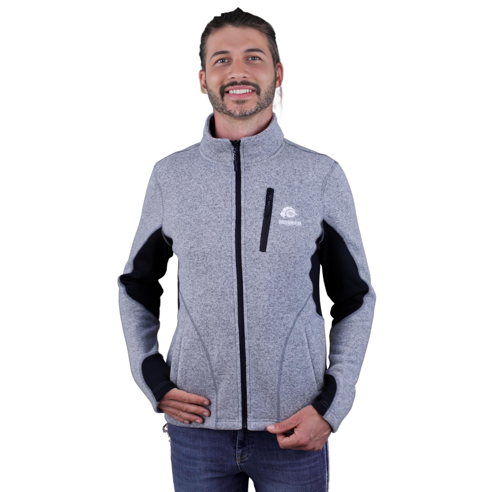 Guggen Mountain - Veste Polaire Fusion Mml01 Pour Hommes Randonnée - Veste - Gris - 48 Xl - Decathlon