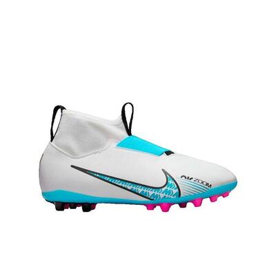 Botas de fútbol Niño Nike Jr Zoom Superfly 9 Academy Ag Blanco
