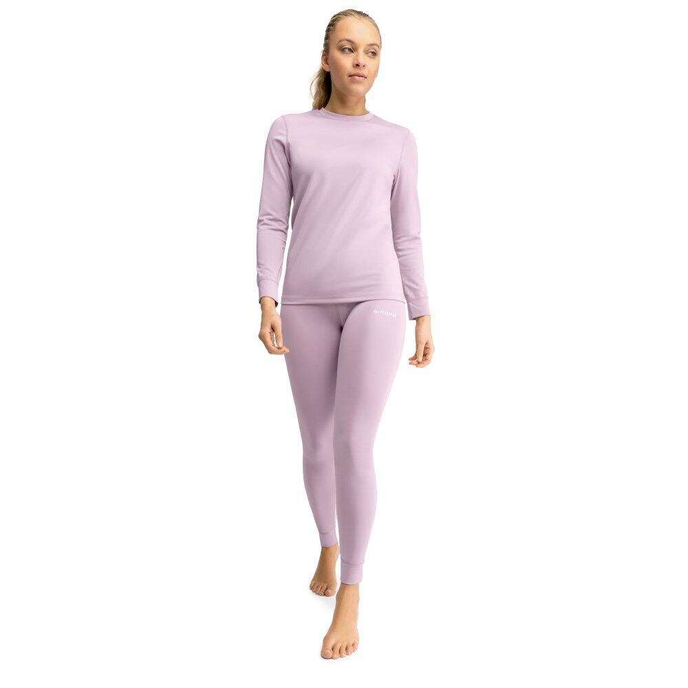Damen Wandern thermo-funktionsunterhose wandersport Katabatic Rosa 3/6