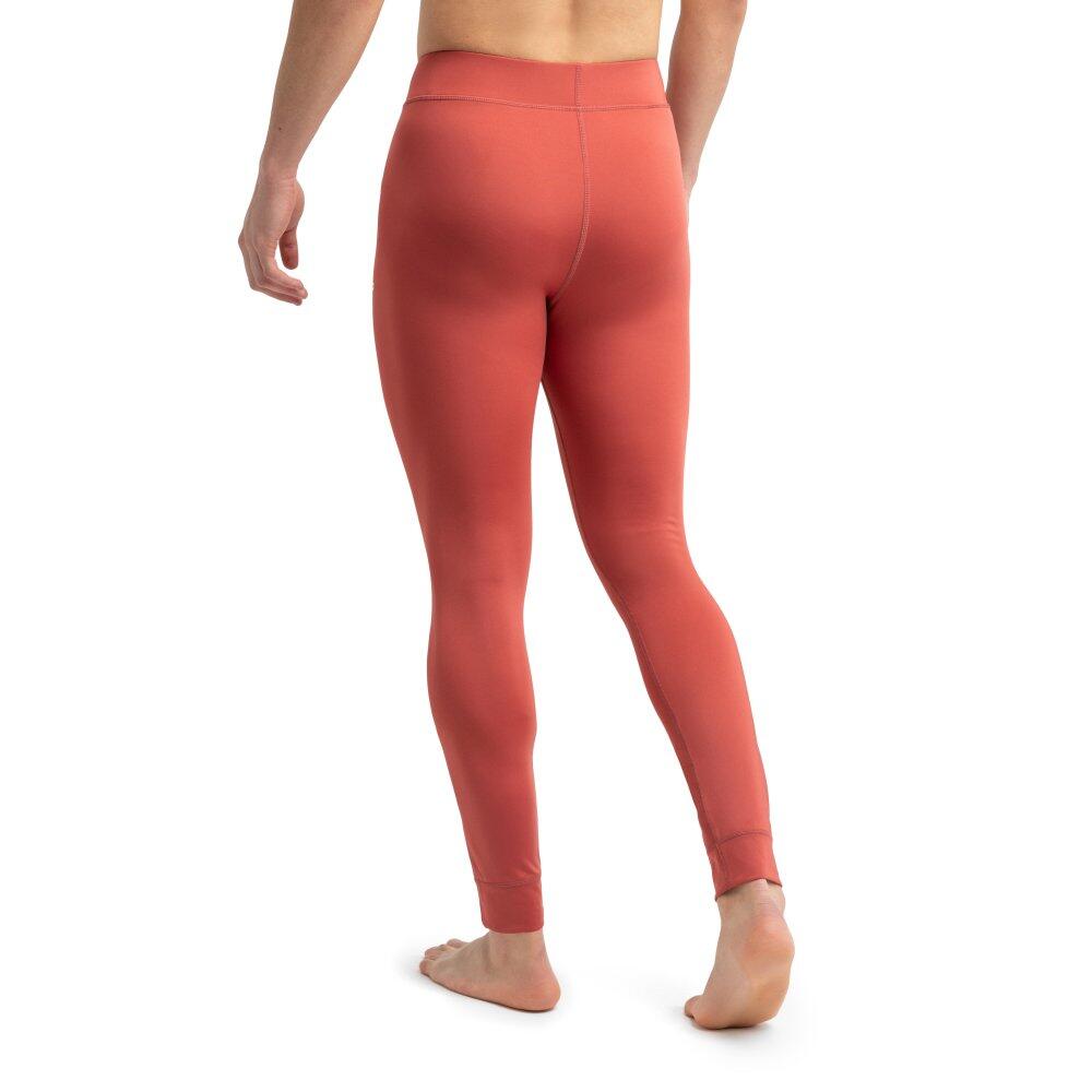 Leggings térmicos montaña hombre senderismo Cornice Rojo 2/6