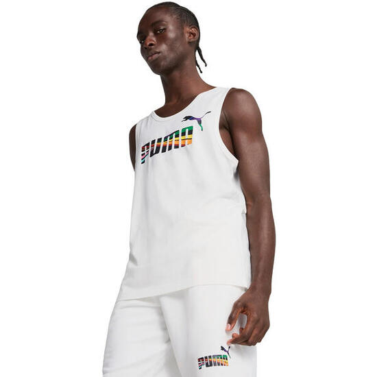 Maillot de corps Puma Love United Tank, Blanc, Hommes