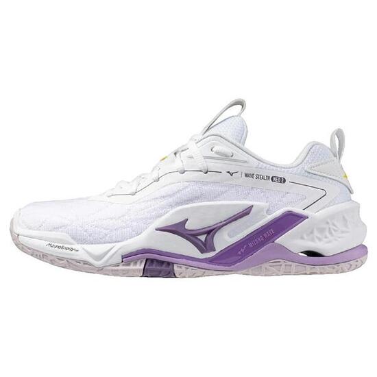 Zapatillas balonmano Mujer Mizuno Wave Stealth Neo 2 Blanco