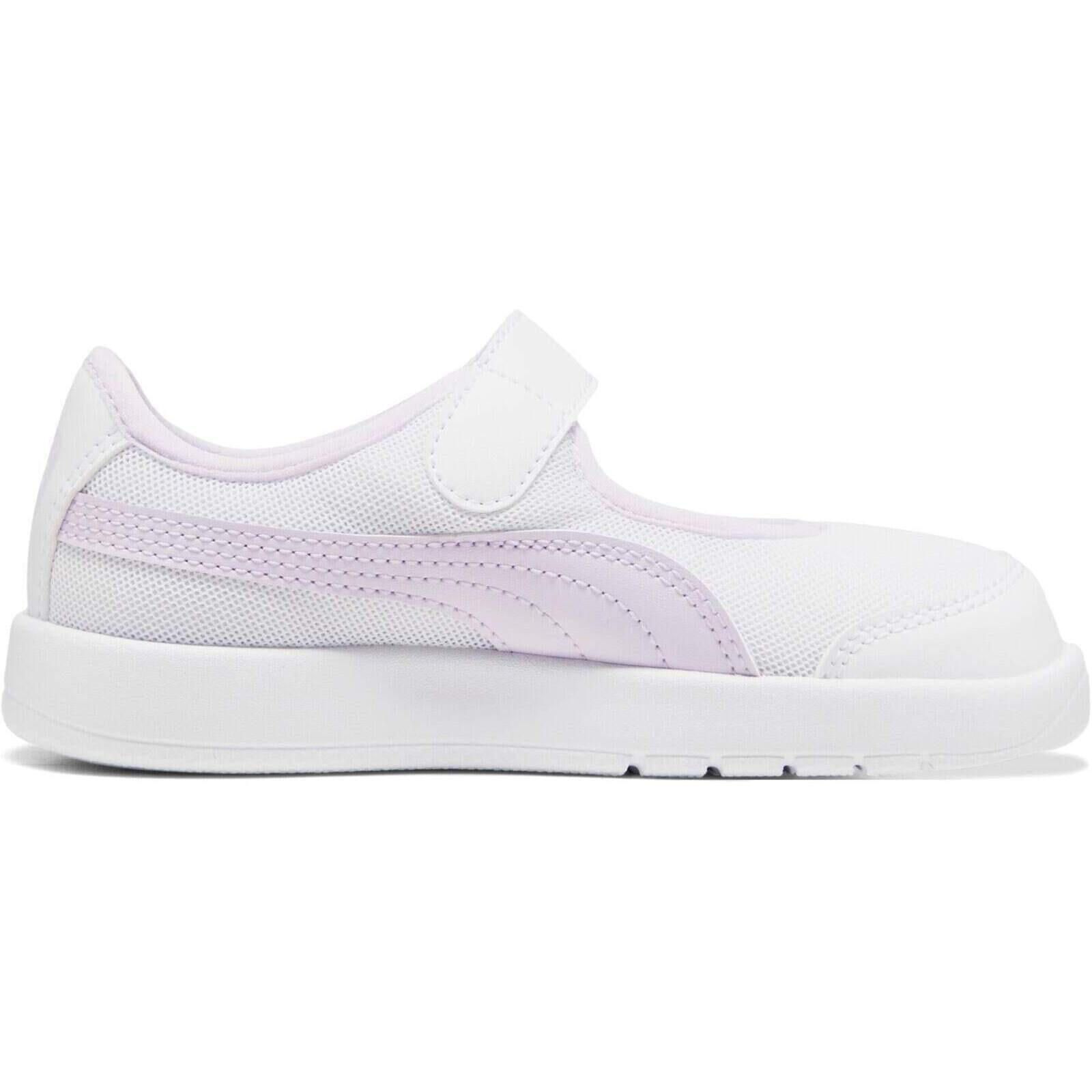 Baskets Puma Courtflex V3, Blanc, Enfants 4/7