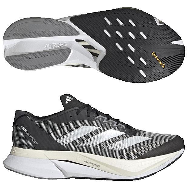 Zapatillas de running Hombre Adidas Adizero Boston 12 Negro 3/5