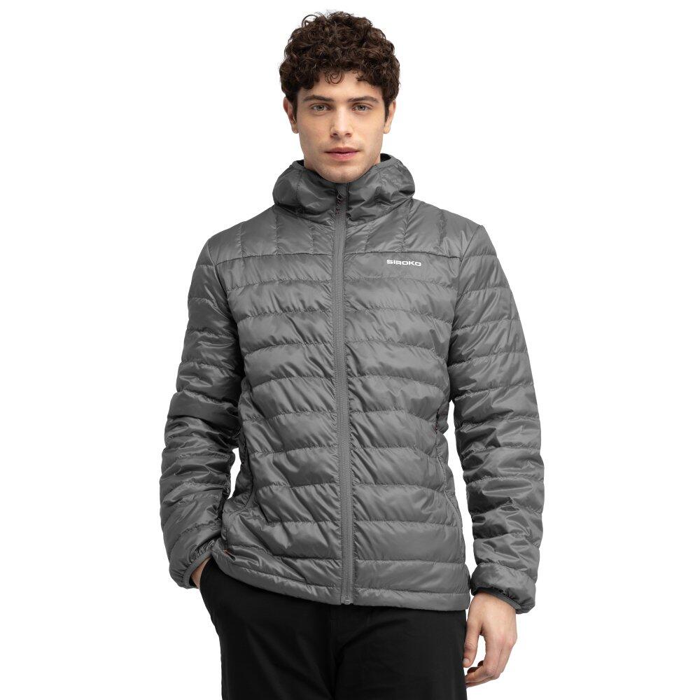 Siroko - Veste Randonnée Isolante Ultralégère Femme Homme Terrain Gris - Doudoune Synthétique - Gris - 36 Xs - Decathlon