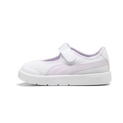 Baskets Puma Courtflex V3, Blanc, Enfants
