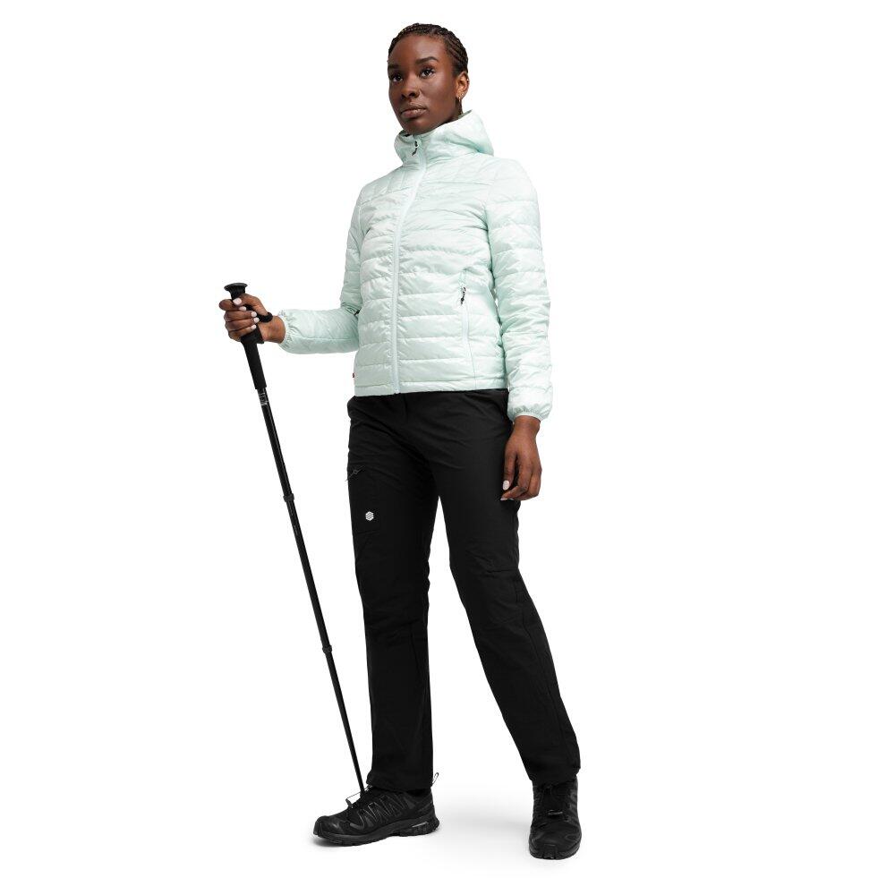 Veste randonnée isolante ultralégère femme Haven Vert 3/7