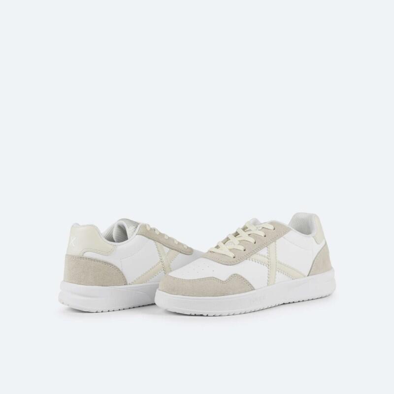 Zapatillas Casual Infantil Munich Mini Balloo 05 Blanco Azul Ligeras 2/5
