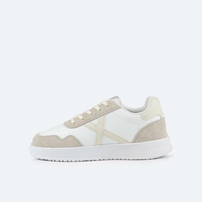 Zapatillas Casual Infantil Munich Mini Balloo 01 Beige Ligeras 3/5