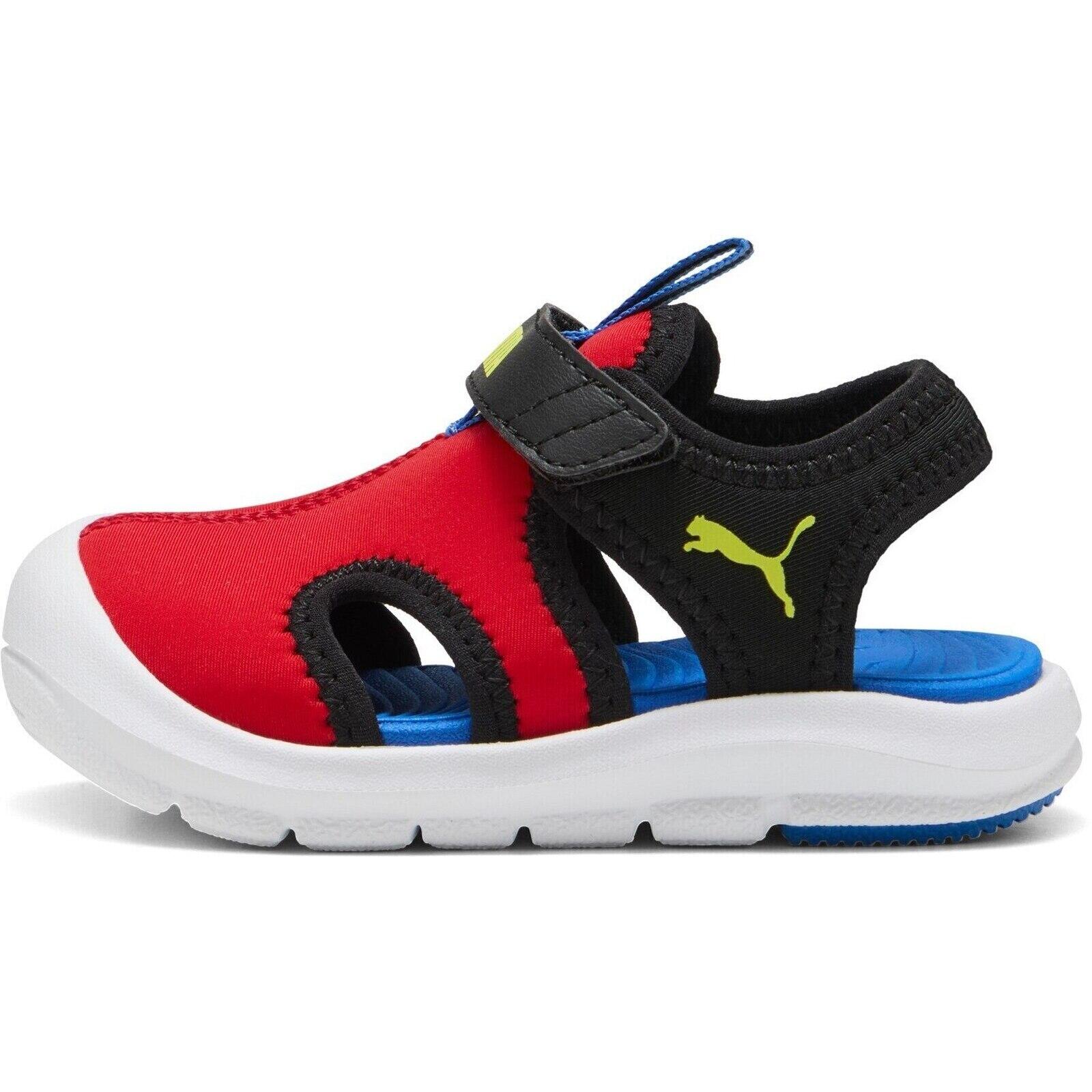 Puma - Sandales Puma Fun Racer Sandal V Inf, Rouge, Enfants - Chaussons - Rouge - 22 - Decathlon