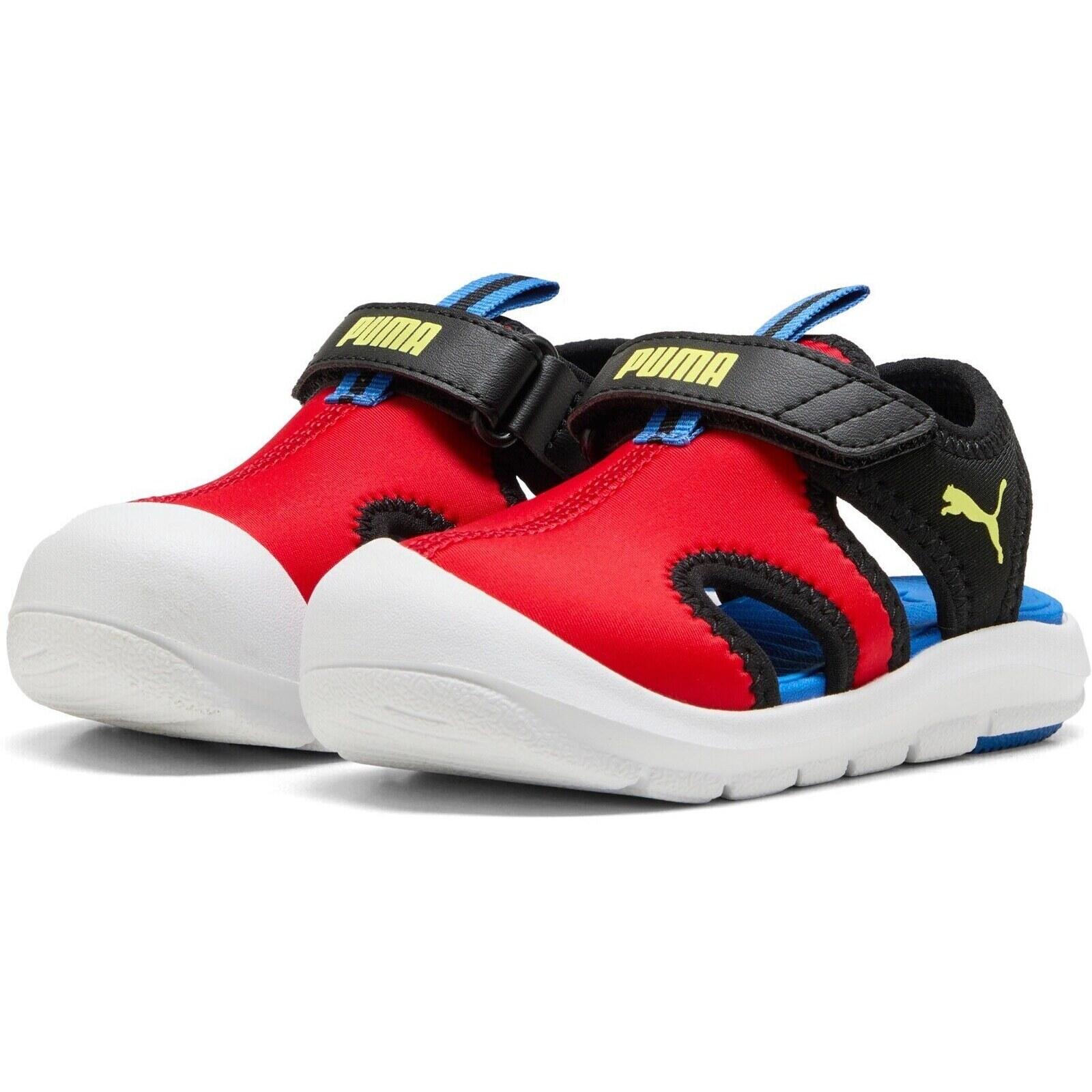 Sandales Puma Fun Racer Sandal V Inf, Rouge, Enfants 3/5