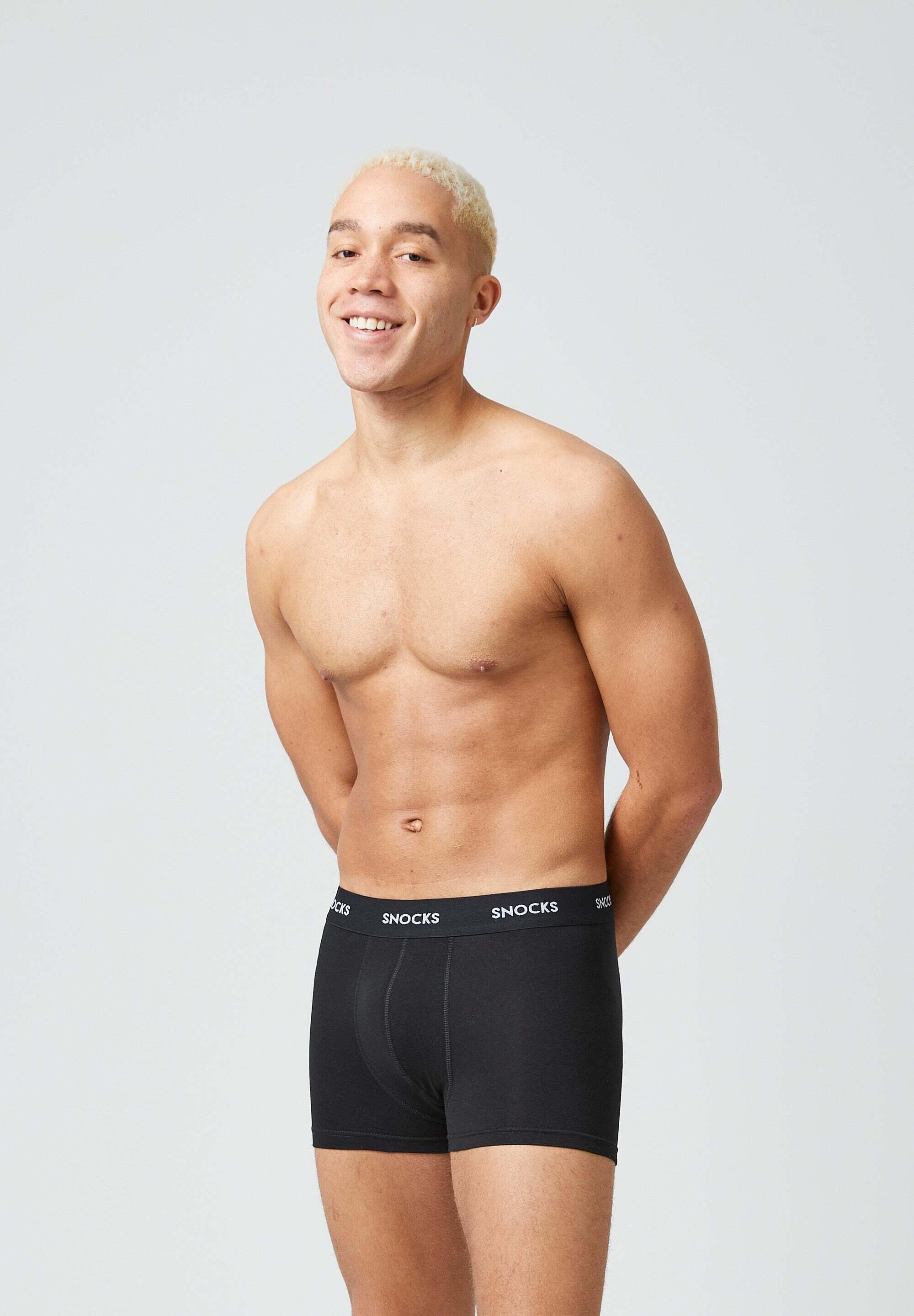 BOXERSHORTS MIT FARBIGEM BUND AUS BIO-BAUMWOLLE 7/7