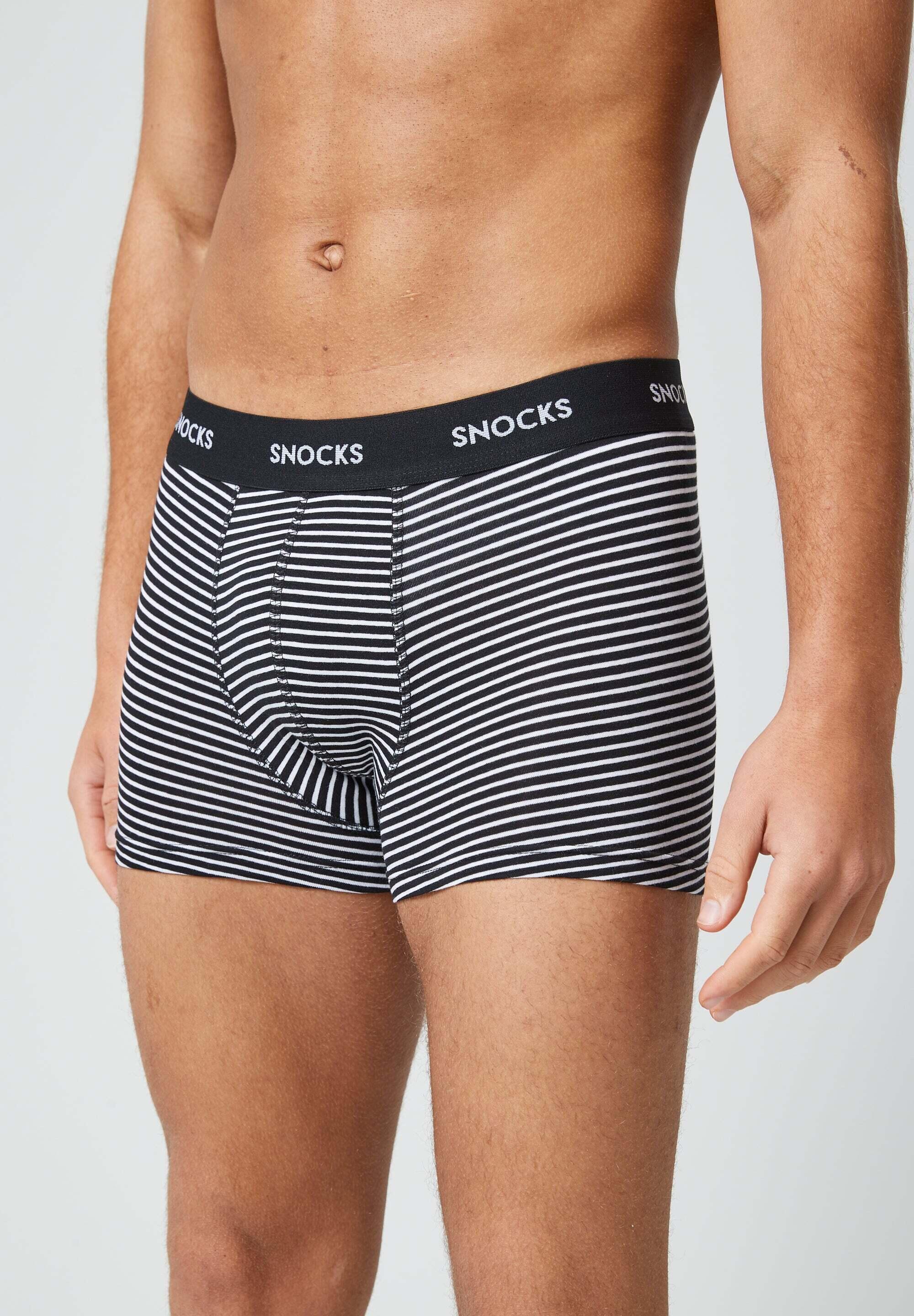 BOXERSHORTS MIT FARBIGEM BUND AUS BIO-BAUMWOLLE 2/7