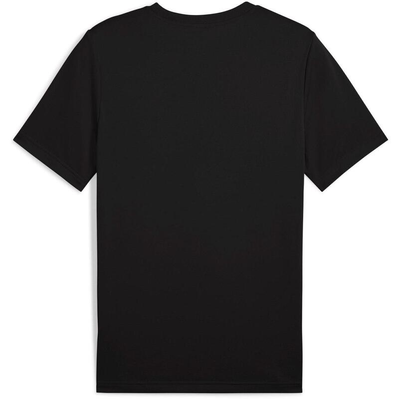 Tricou barbati Puma Ess Small Logo Poly Tee, Negru