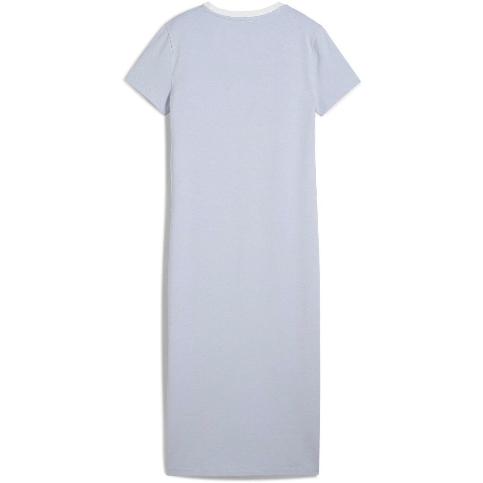 Robe Puma Wardrobe Ess Midi Cut-out Dress, Bleu, Femmes 5/5