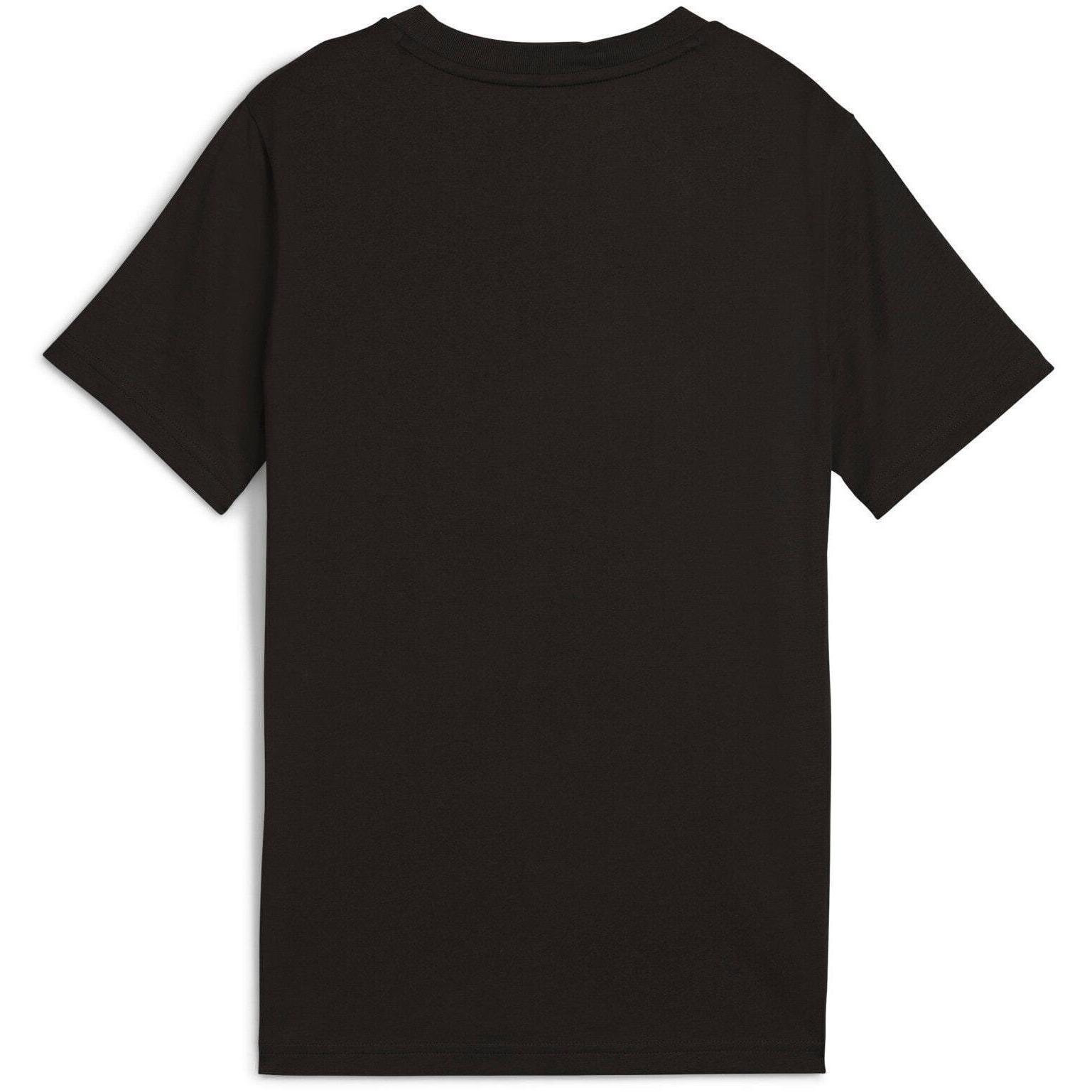 Maglietta Puma Ess 2 Color Small No. 1 Logo Tee B, Nero, Bambini 2/2