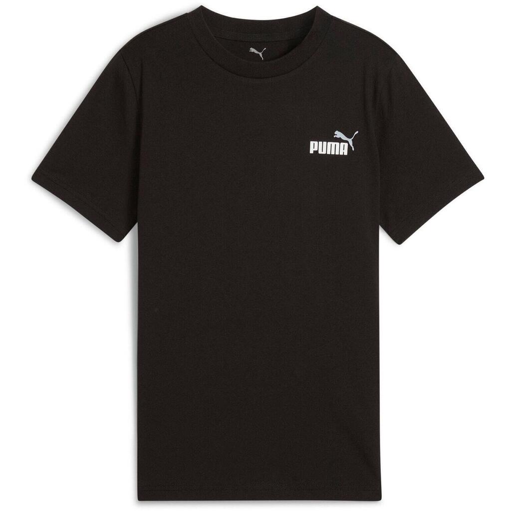 T-shirt Puma Ess 2 Color Small No. 1 Logo Tee B, Black, Kids