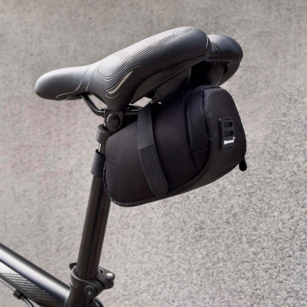 Borsa da sella per bicicletta Wozinsky 0,6 l - nera 3/7