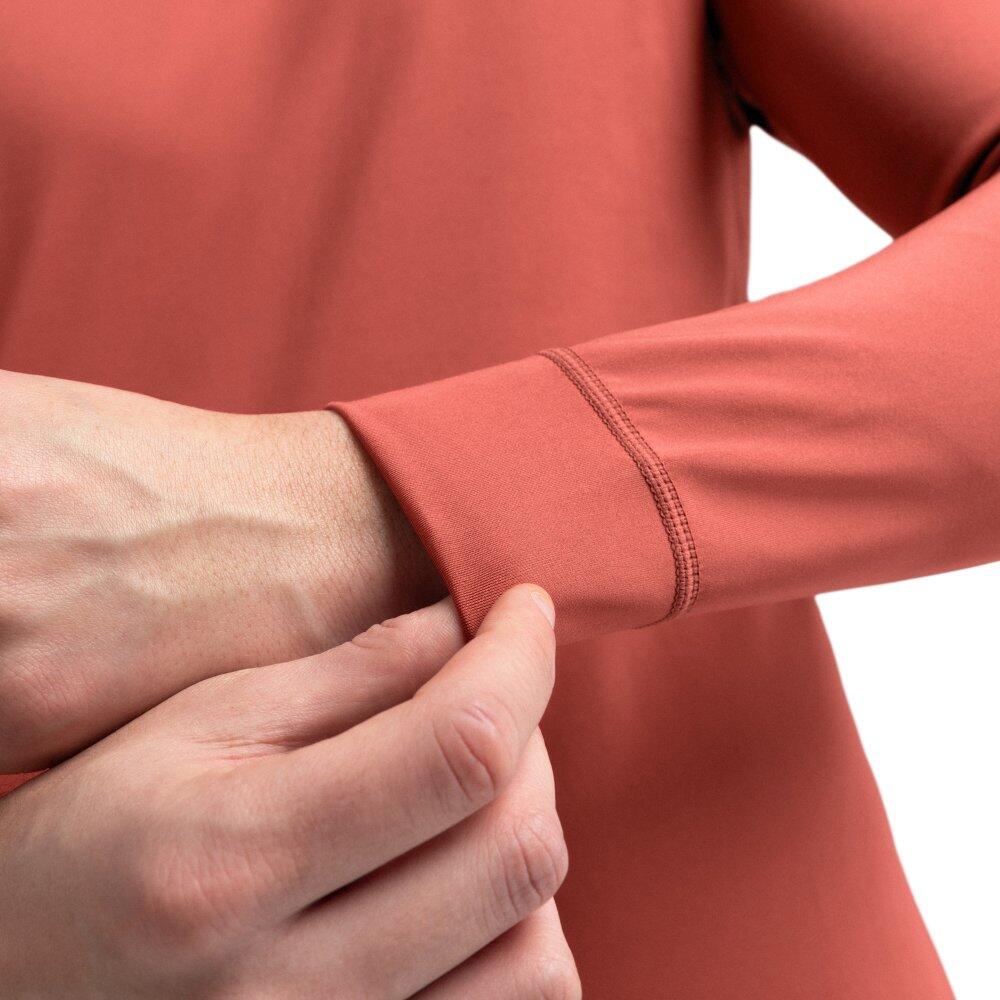 Maglia intima termica da escursionismo da uomo Talus Rosso 4/4
