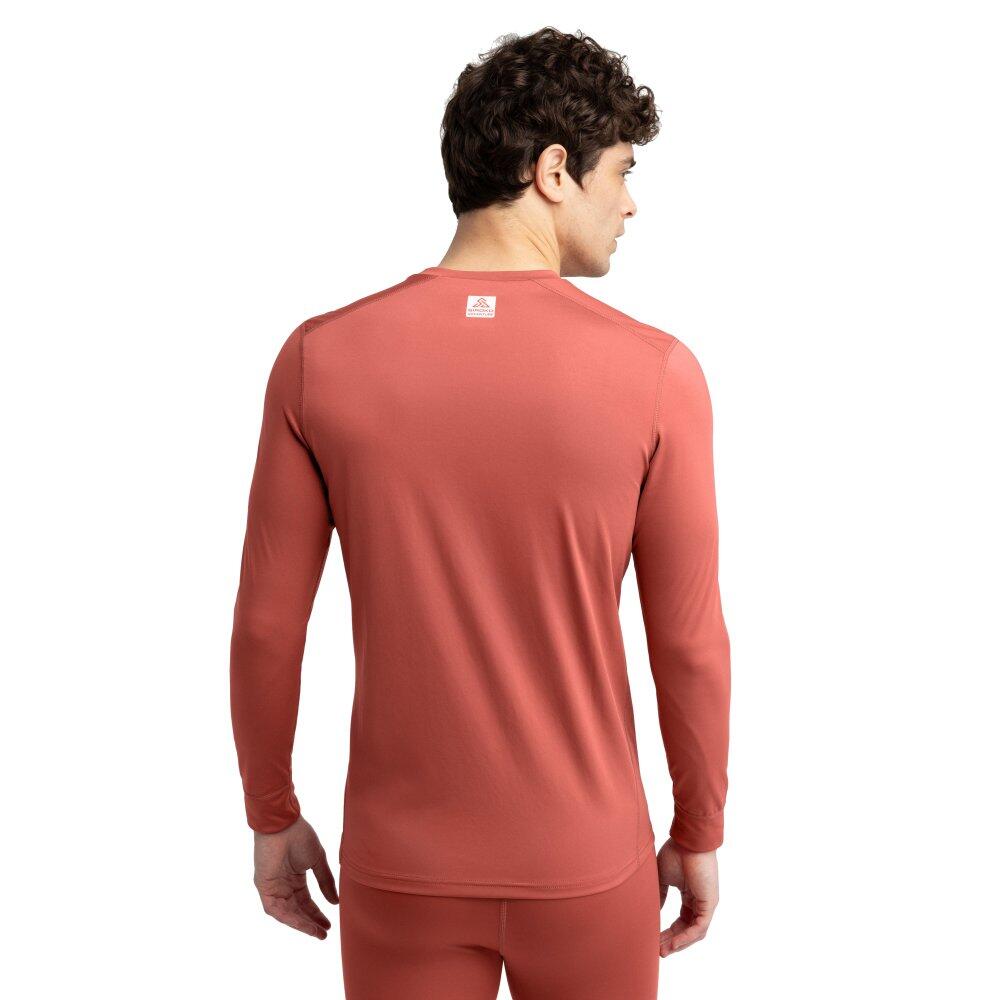 Maglia intima termica da escursionismo da uomo Talus Rosso 2/4