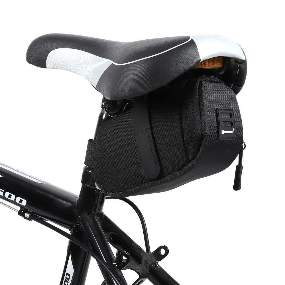 Wozinsky 0.6L Black Bike Saddle Bag