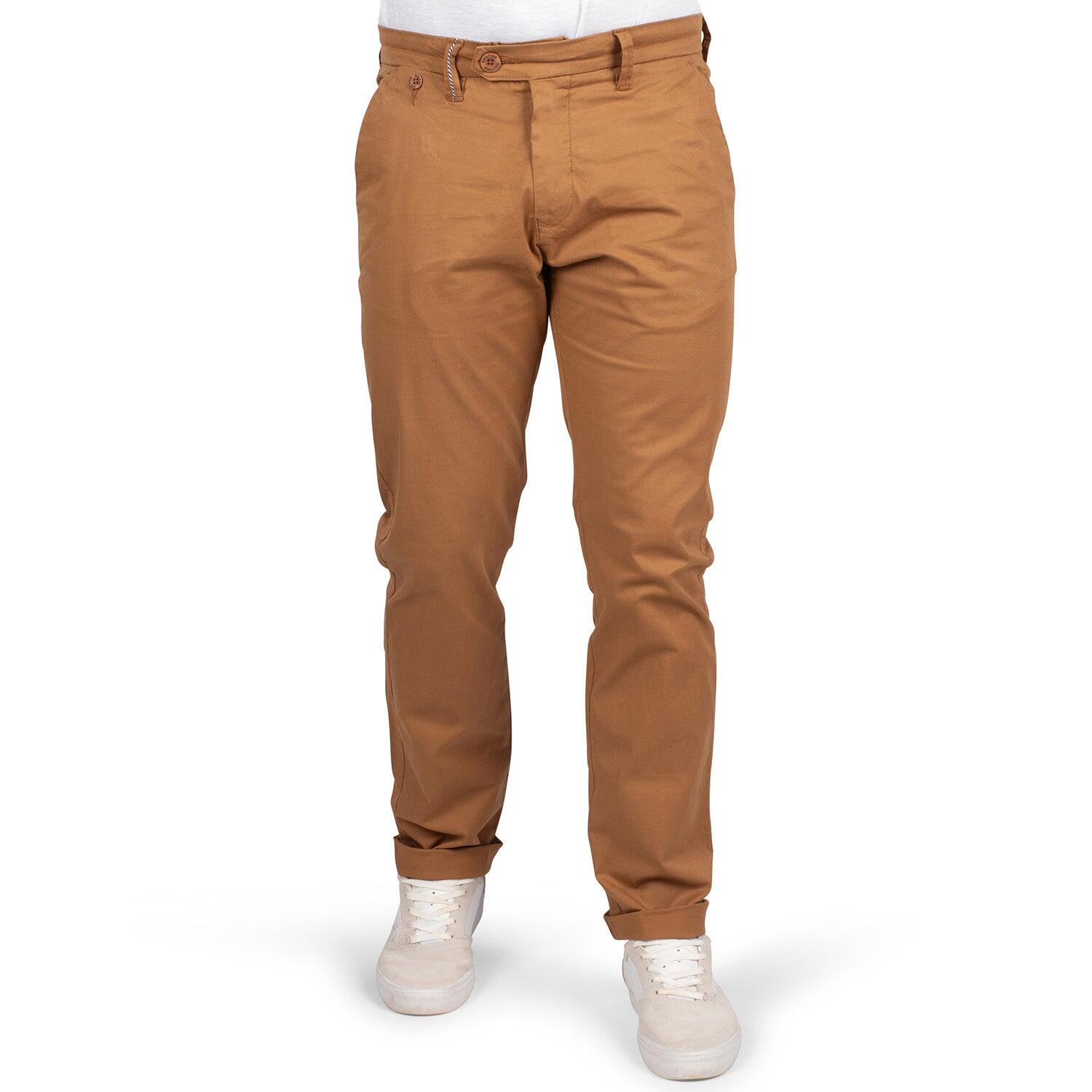 Shilton - Chino Basic Uni Homme - Pantalons - Marron - 44 L - Decathlon