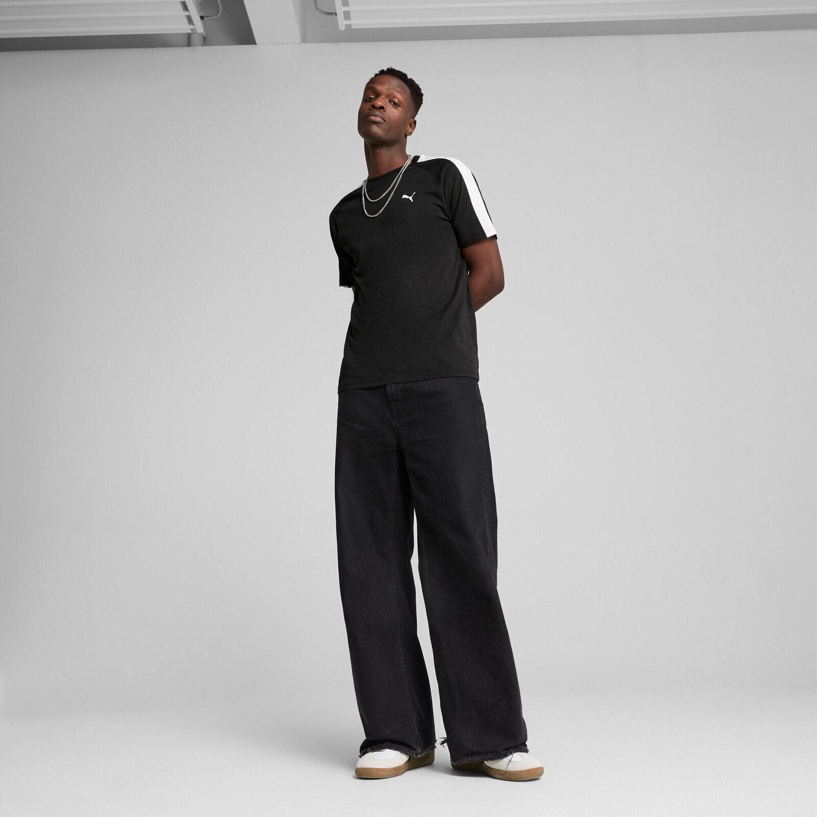 T-shirt Puma T7 Tee, Noir, Hommes 3/5