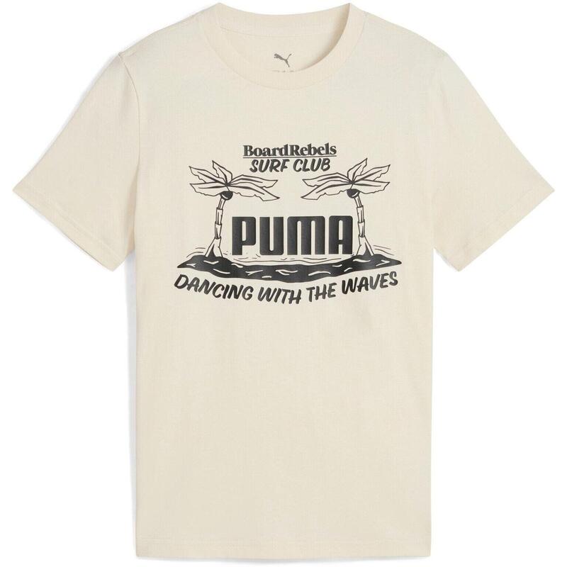Tricou copii Puma Mid90s Graphic Tee Iii B, Bej