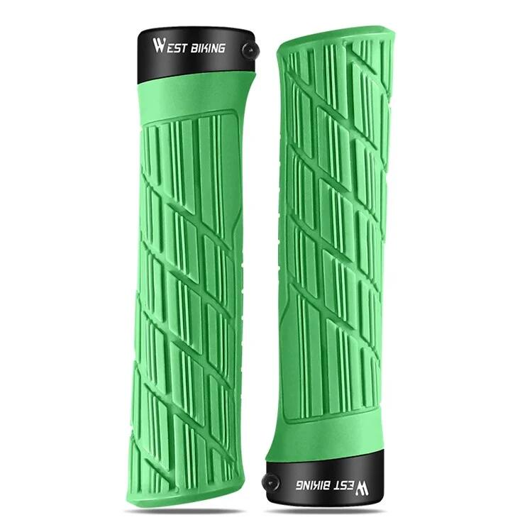 Non-slip Bicycle Handlebar Grips - Green