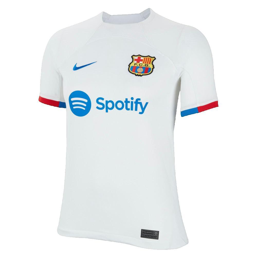 Camiseta Niño Nike Fc Barcelona Trikot Away Blanco 3/3
