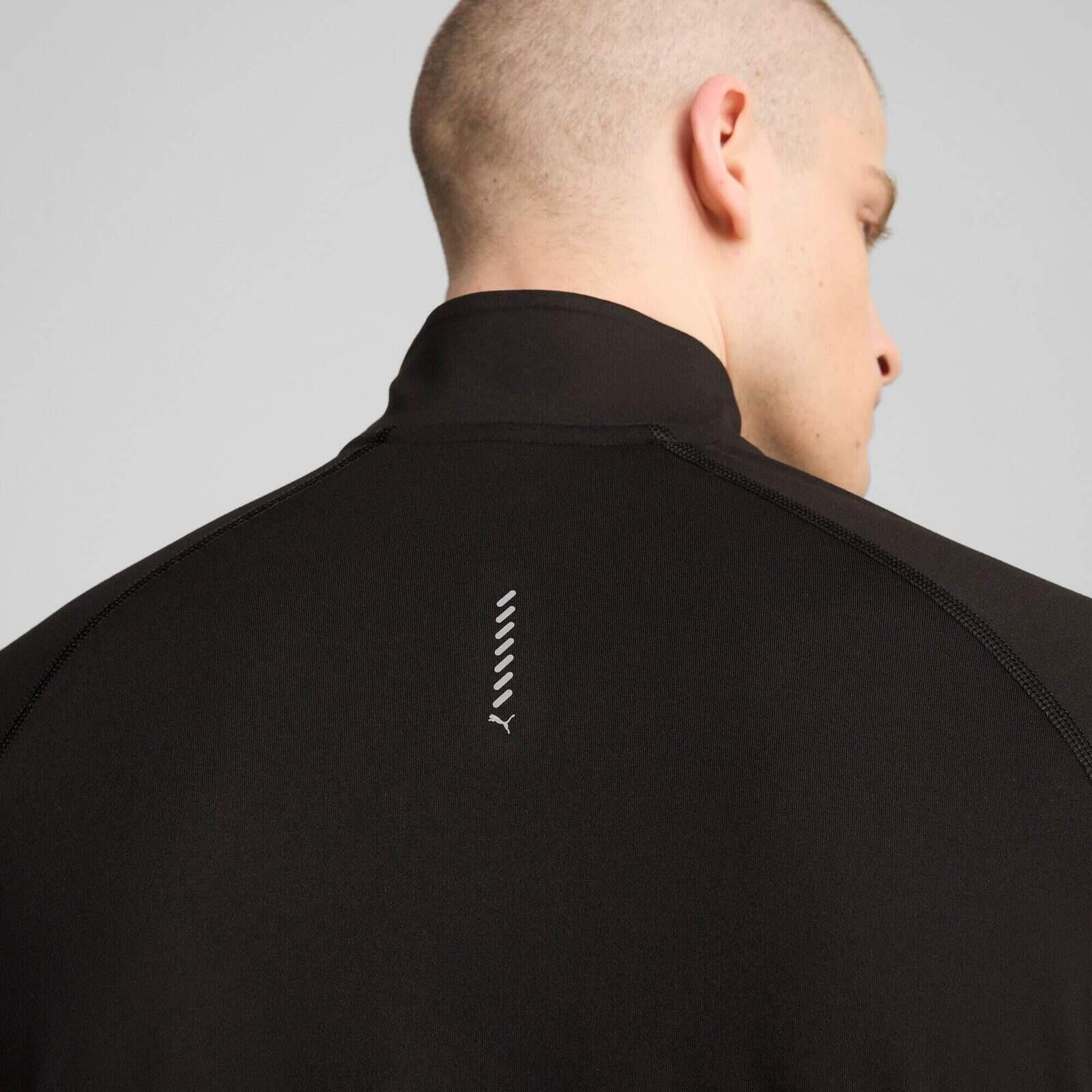 Camicetta Puma M Run Velocity Cloudspun 14 Zip, Nero, Uomini 4/5