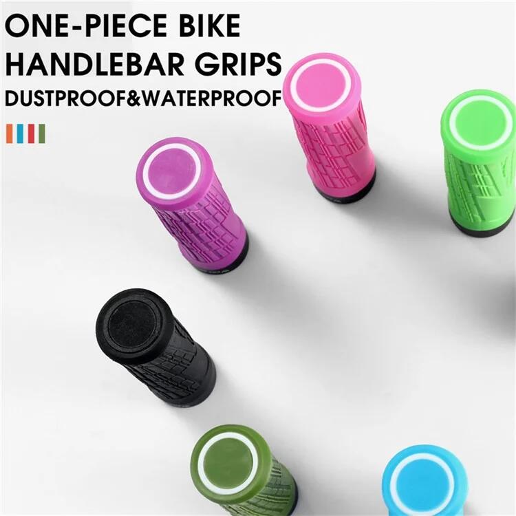 Punhos de guidão de bicicleta antiderrapantes - Preto 7/7