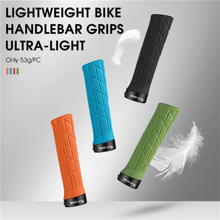 Punhos de guidão de bicicleta antiderrapantes - Preto 5/7