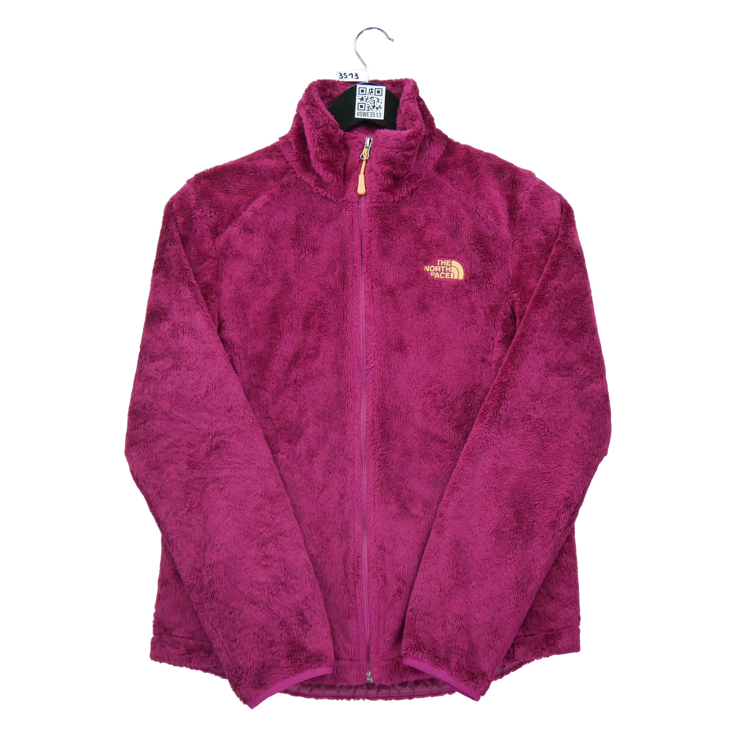 THE NORTH FACE Segunda Vida - Casaco de lã roxo TNF Osito para mulher - Como novo