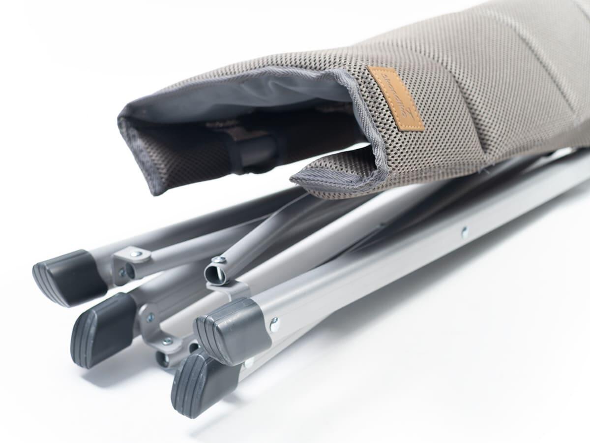 Campinghocker Lepola - Faltbarer Campingstuhl - Aluminium - 40 cm Höhe 7/7