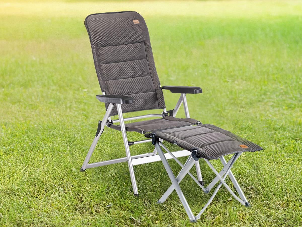 Campinghocker Lepola - Faltbarer Campingstuhl - Aluminium - 40 cm Höhe 4/7