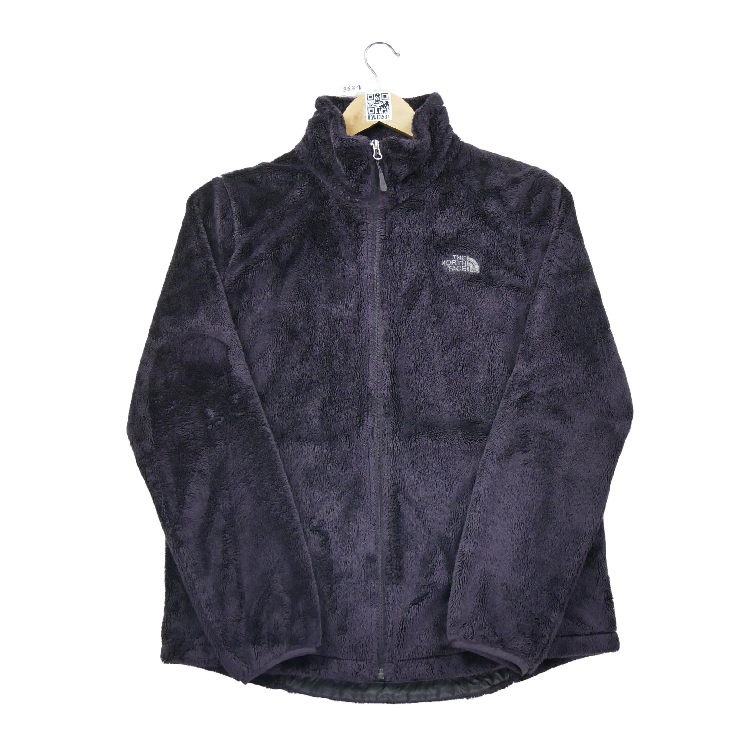 Segunda Vida - Jaqueta de lã violeta TNF Osito para mulheres - Como novo