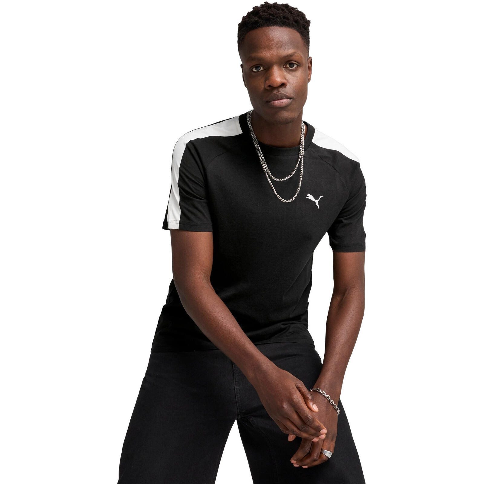 T-shirt Puma T7 Tee, Noir, Hommes 1/5