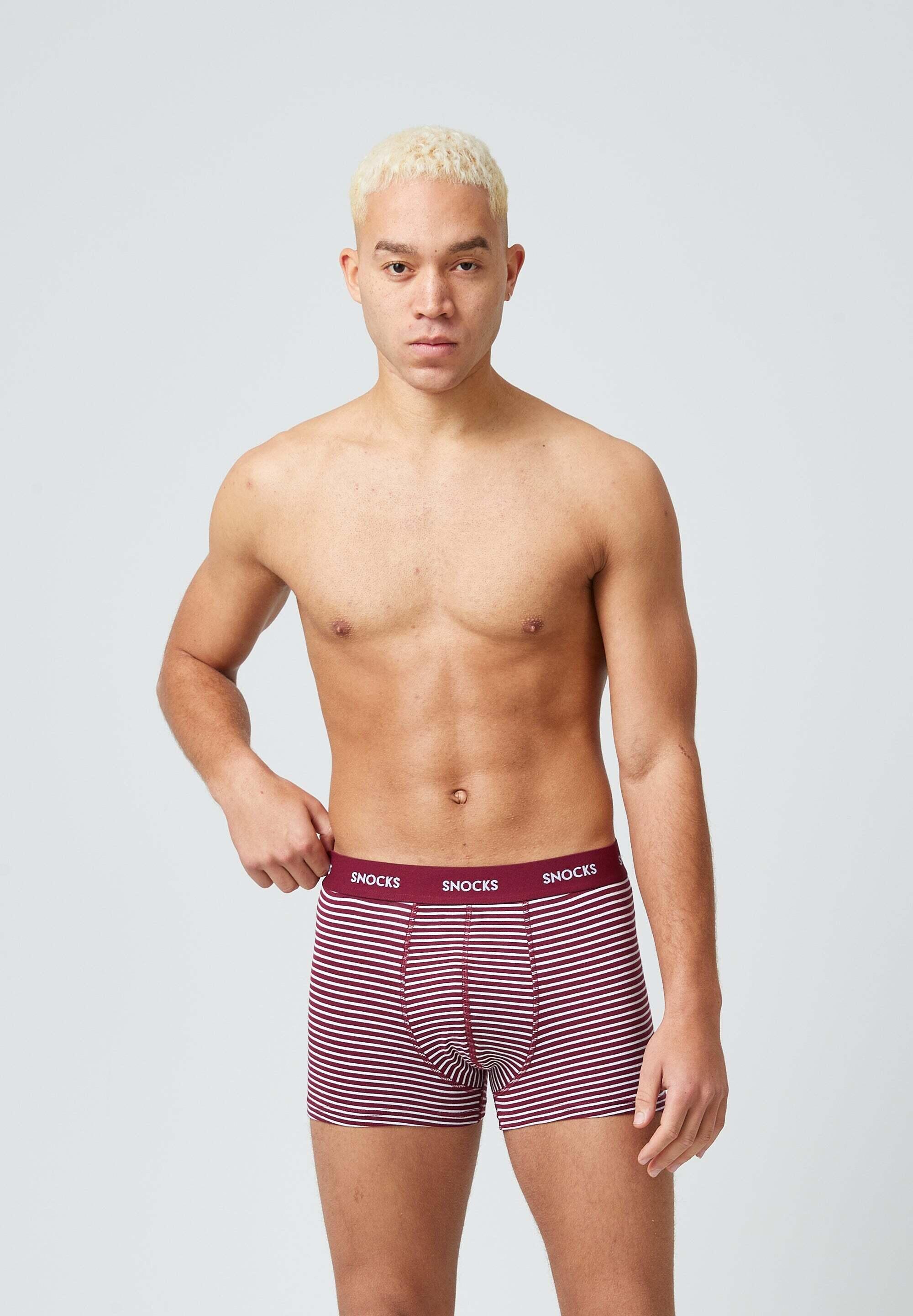 BOXERSHORTS MIT FARBIGEM BUND AUS BIO-BAUMWOLLE 7/7