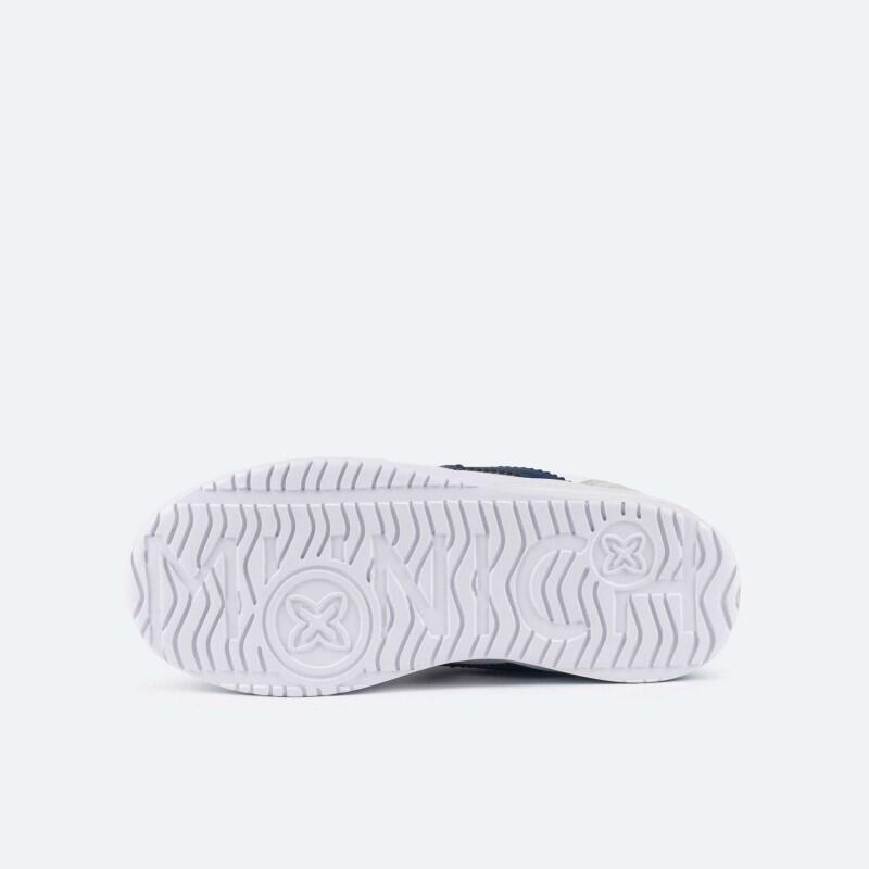 Zapatillas Casual Infantil Munich Mini Balloo 05 Blanco Azul Ligeras 5/5