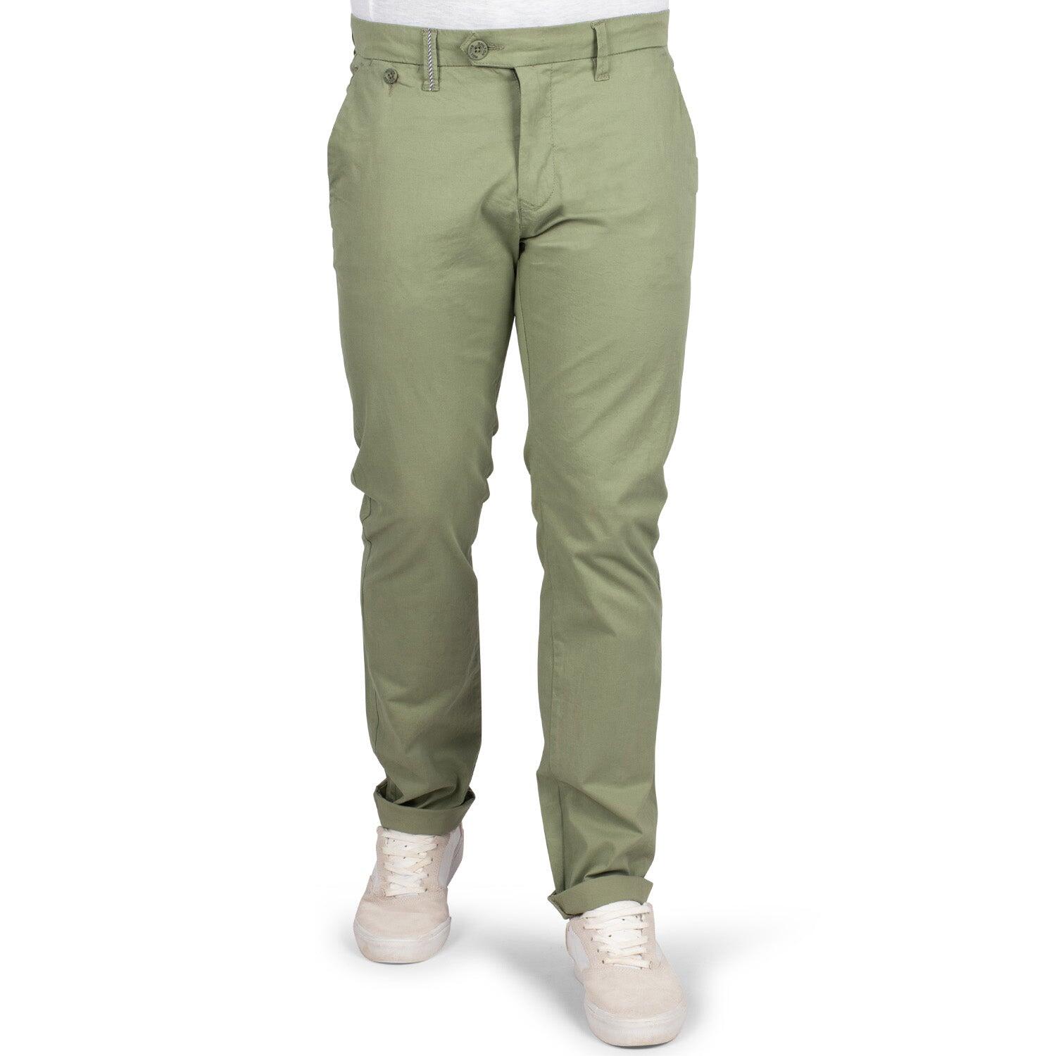 Shilton - Chino Basic Uni Homme - Pantalons - Vert - 56 - Decathlon